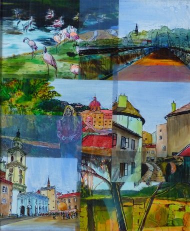 Salz - plameňáci