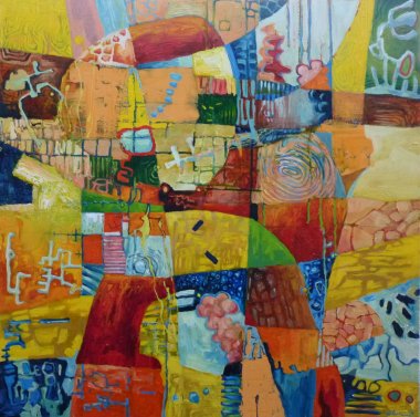 Patchwork painting