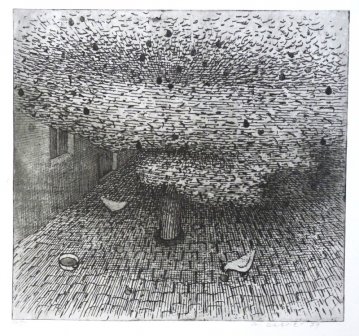 67. Slepice na dvoře