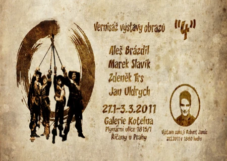 "4", A. Brázdil, M. Slavík, Z. Trs, J. Uldrych