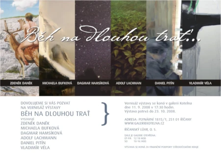 Běh na dlouhou trať, M.Bufková, Z.Daněk, D.Hamsíková, A.Lachman, D.Pitín, V.Véla