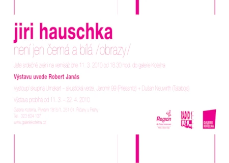 Není jen černá a bílá, Jiří Hauschka