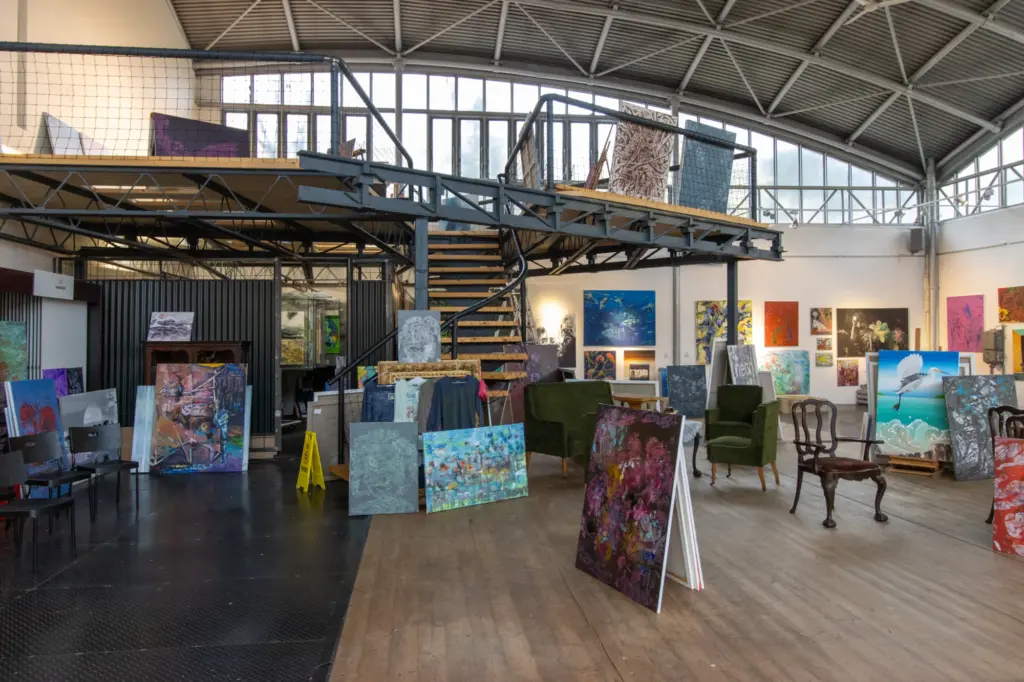 foto z interiéru galerie