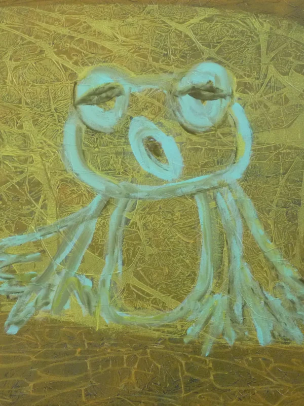 Oooch moře, Eva Kočí, 90 x 80 cm, olej a vosk na plátně, 42.000,-