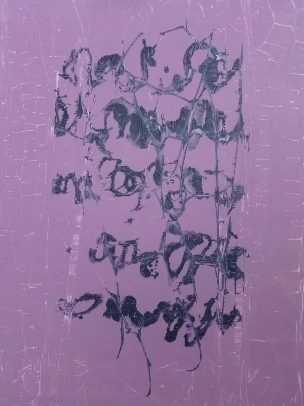 Dopis, Eva Kočí, 120 x 90 cm, olej a vosk na plátně, 32.000,-