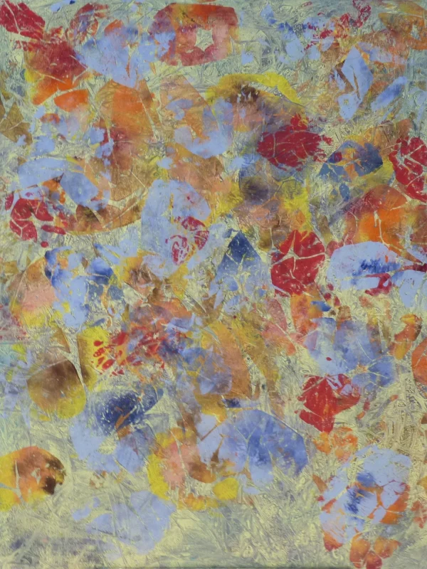 Léto, Eva Kočí, 100 x 80 cm, olej a vosk na plátně, 25.000,-