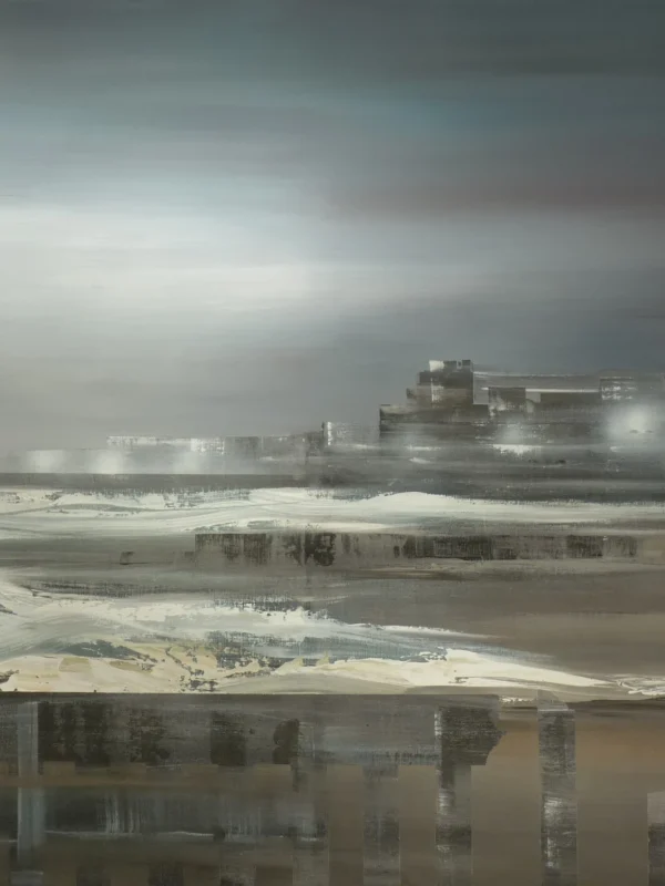 Brighton, Jiří Ptáček, 120 x 80 cm, akryl na plátně