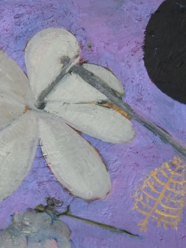 Kytky, Aleš Růžička, 65 x 95 cm, akryl na plátně, 27.000,-