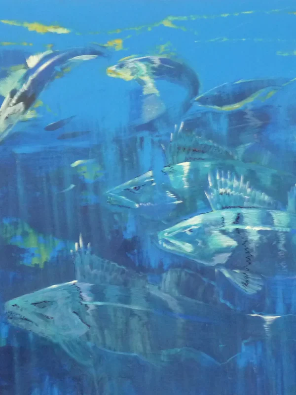 Lov, Martin Salajka, 120 x 160 cm, akryl na plátně, 66.500,-